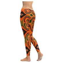 Load image into Gallery viewer, Kente 2 Low Rise Leggings (Invisible Stitch) (Model L05)