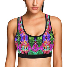 Load image into Gallery viewer, stained glass pattern 2 aa Women&#39;s All Over Print Sports Bra (Model T52)