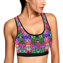 Load image into Gallery viewer, stained glass pattern 2 aa Women&#39;s All Over Print Sports Bra (Model T52)