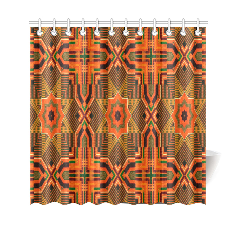 Kente 10 Shower Curtain 69
