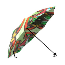 Load image into Gallery viewer, stained glass pattern 5 aa Foldable Umbrella