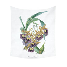 Load image into Gallery viewer, Galeandra Baueri Cotton Linen Wall Tapestry 51&quot;x 60&quot;