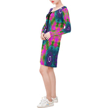 Load image into Gallery viewer, 308 Long Sleeve String Tie Dress (Model D54)