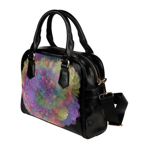 fractal spiral 1 Shoulder Handbag (Model 1634)