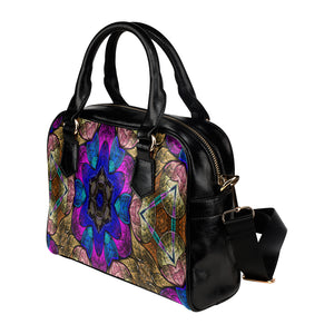 fractal 50 aa Shoulder Handbag (Model 1634)