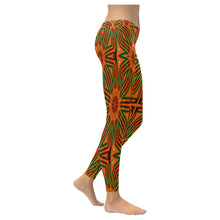 Load image into Gallery viewer, Kente 7 Low Rise Leggings (Invisible Stitch) (Model L05)