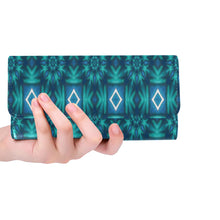 Load image into Gallery viewer, pattern 300 Women&#39;s Trifold Wallet (Model 1675)