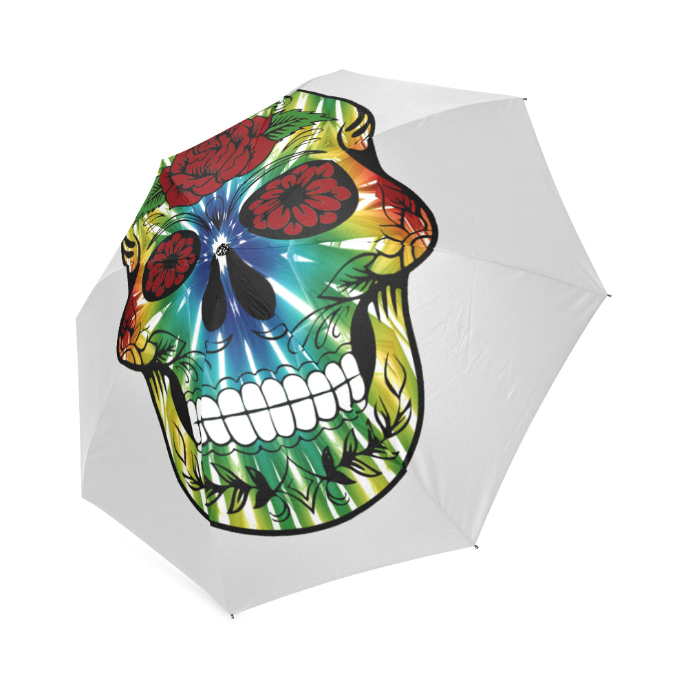 skull 13 Foldable Umbrella