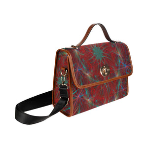 fract 14 Waterproof Canvas Bag/All Over Print (Model 1641)