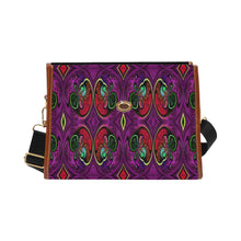 Load image into Gallery viewer, stained glass pattern 4 aa Waterproof Canvas Bag/All Over Print (Model 1641)