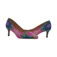Load image into Gallery viewer, pattern 308 Women's Pointed Toe Low Heel Pumps (Model 053)