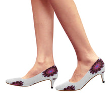Load image into Gallery viewer, pattern 303 Women's Pointed Toe Low Heel Pumps (Model 053)