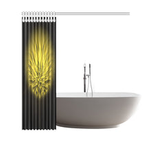 Load image into Gallery viewer, floral fract yellow Shower Curtain 69&quot;x70&quot;
