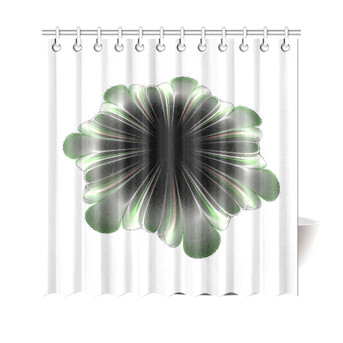 floral fract 9 Shower Curtain 69