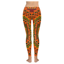 Load image into Gallery viewer, Kente 4 Low Rise Leggings (Invisible Stitch) (Model L05)