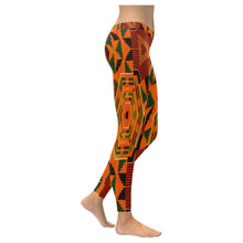 Load image into Gallery viewer, Kente 8 Low Rise Leggings (Invisible Stitch) (Model L05)