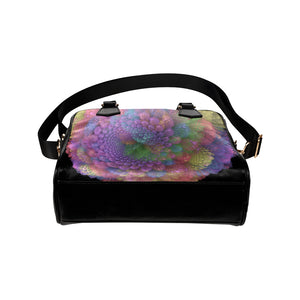 fractal spiral 1 Shoulder Handbag (Model 1634)