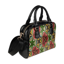 Load image into Gallery viewer, stained glass pattern 8 aa Shoulder Handbag (Model 1634)