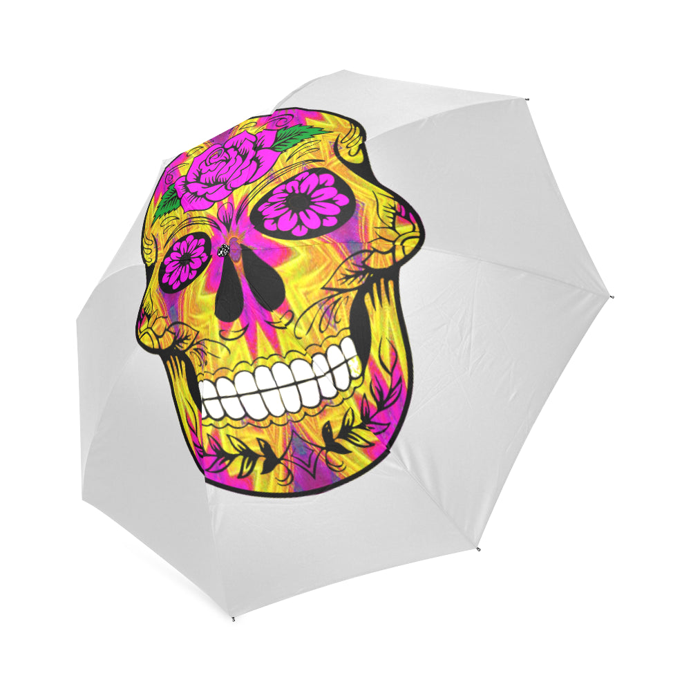 skull 10 Foldable Umbrella