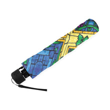 Load image into Gallery viewer, stained glass pattern 6 aa Foldable Umbrella