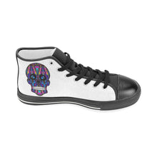 Load image into Gallery viewer, skull 3 Men’s Classic High Top Canvas Shoes (Model 017)