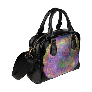 fractal spiral 1 Shoulder Handbag (Model 1634)