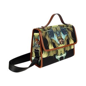 fract 21 Waterproof Canvas Bag/All Over Print (Model 1641)