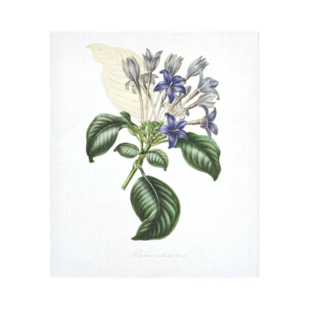 hindsia violacea Cotton Linen Wall Tapestry 51