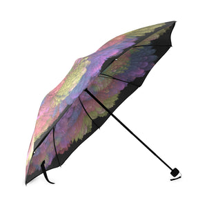 fractal spiral 1 Foldable Umbrella