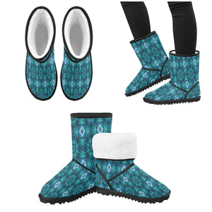 pattern 300 Custom High Top Kid's Snow Boots (Model 050)