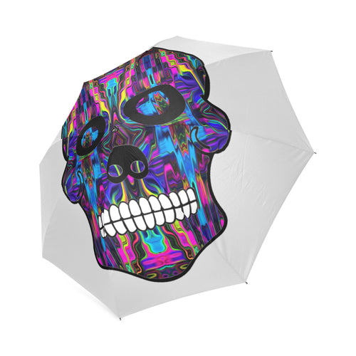 skull 3 Foldable Umbrella