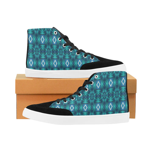 pattern 300 Herdsman High Top Shoes for Women (Model 038)