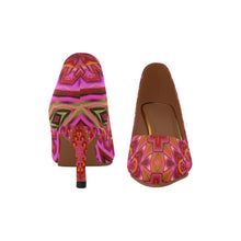 Load image into Gallery viewer, pattern 312 Women's Pointed Toe Low Heel Pumps (Model 053)
