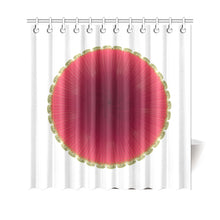 Load image into Gallery viewer, floral fract 6 Shower Curtain 69"x70"