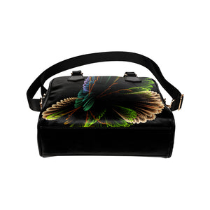 fractal spiral 4 Shoulder Handbag (Model 1634)