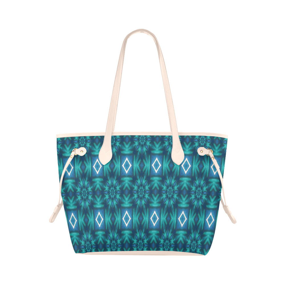 pattern 300 Clover Canvas Tote Bag (Model 1661)