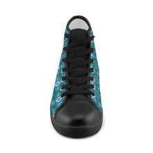 Load image into Gallery viewer, pattern 300 Men's High Top Canvas Shoes (Model 002)