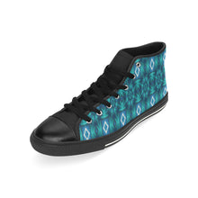 Load image into Gallery viewer, pattern 300 High Top Canvas Women&#39;s Shoes/Large Size (Model 017)