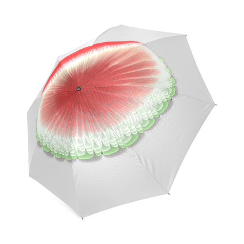 floral fract 5 Foldable Umbrella