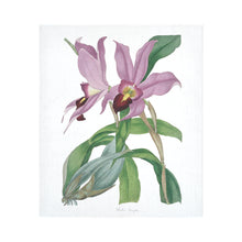 Load image into Gallery viewer, Laelia Anceps Cotton Linen Wall Tapestry 51&quot;x 60&quot;