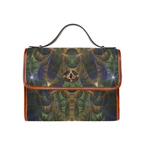 fract 27 Waterproof Canvas Bag/All Over Print (Model 1641)