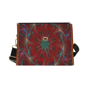 fract 14 Waterproof Canvas Bag/All Over Print (Model 1641)