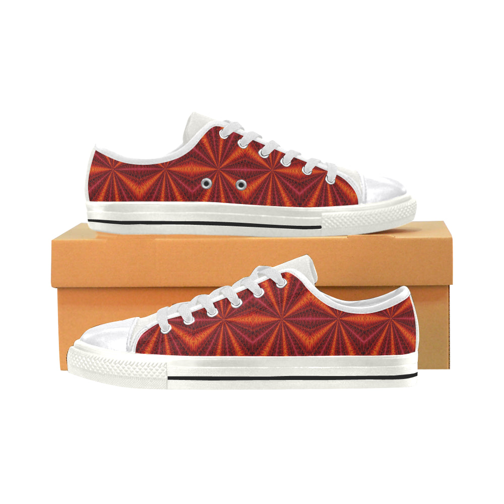 pattern 317 Women's Classic Canvas Shoes (Model 018)