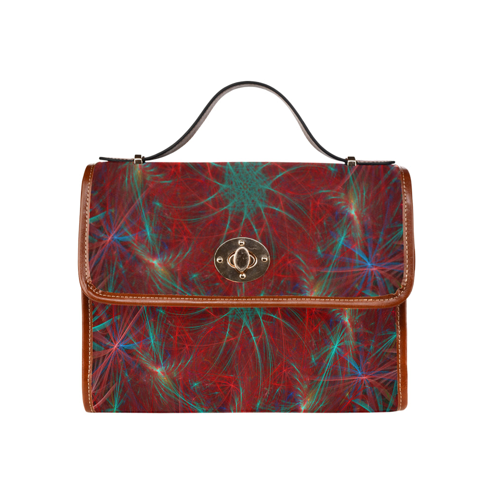 fract 14 Waterproof Canvas Bag/All Over Print (Model 1641)