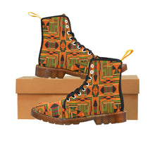 Load image into Gallery viewer, Kente 3 Martin Boots For Women Model 1203H