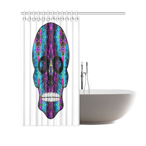 skull 6 Shower Curtain 69"x70"