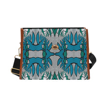 Load image into Gallery viewer, stained glass pattern 1aa Waterproof Canvas Bag/All Over Print (Model 1641)