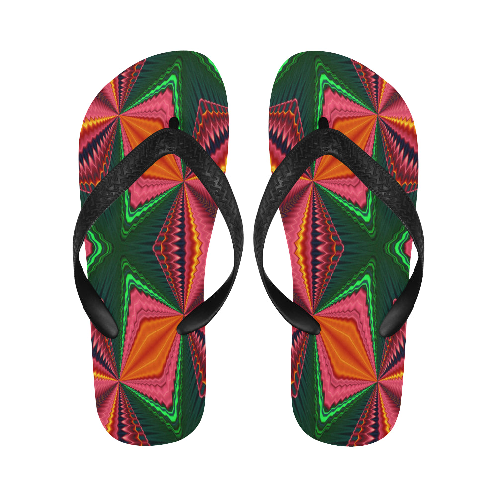 pattern 320 Flip Flops for Men/Women (Model 040)