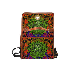 fract 18 Waterproof Canvas Bag/All Over Print (Model 1641)