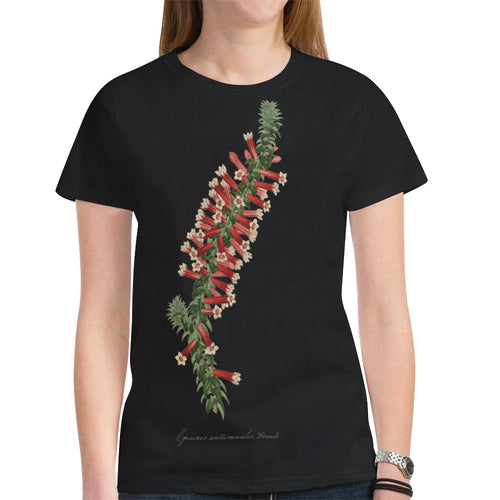 EPACRIS AUTUMNALIS New All Over Print T-shirt for Women (Model T45)